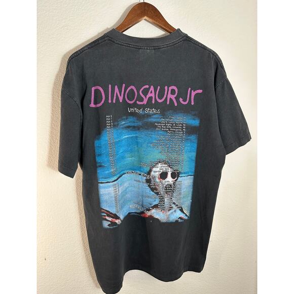 Dinosaur Jr. "Where you Been" 1989 Vintage Reprint Single Stitch Shirt - Picture 2 of 7
